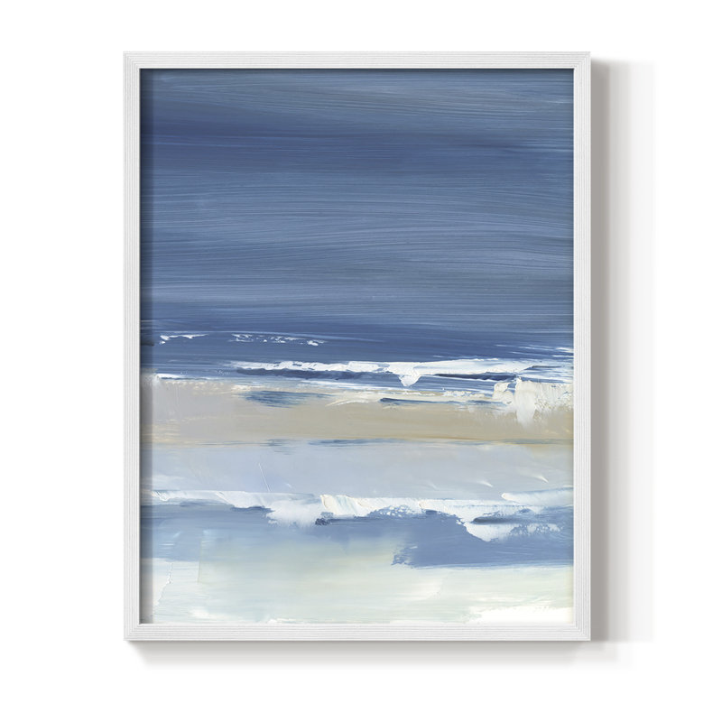 Coastal Colors II, reproduction encadrée - bois massif, Blanc, H 28 po x l 22 po