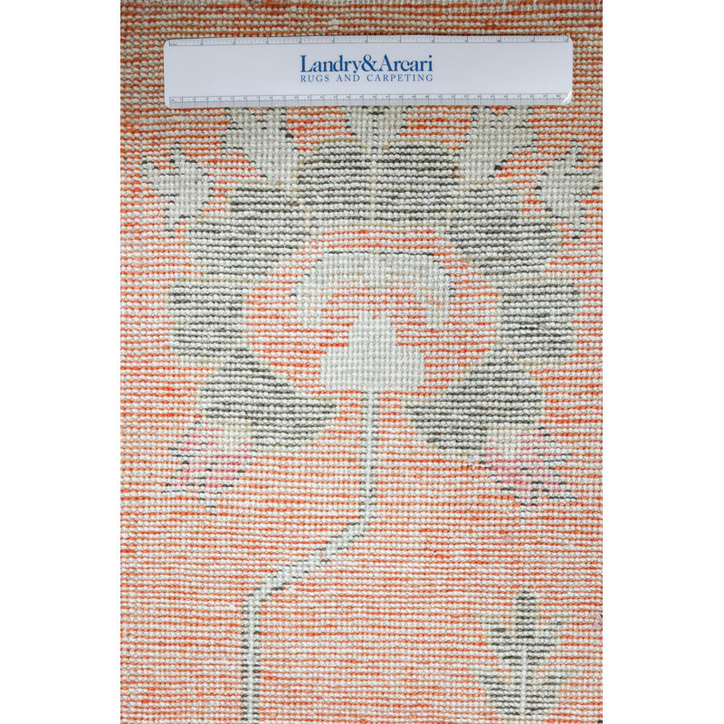 Tapis unique rectangulaire de 10 pi 2 po x 14 pi Rajasthan