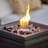 Endless Summer, 28" x 11" Slate Finish Outdoor LP Gas Fire Column