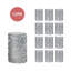 Bougie cylindrique sans parfum à volute-24101332-24101324-24101330