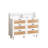 Rattan Storage Cabinet With LED Lights And Power Outlet-111654631