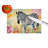 Zebra Glass Cutting Board Large