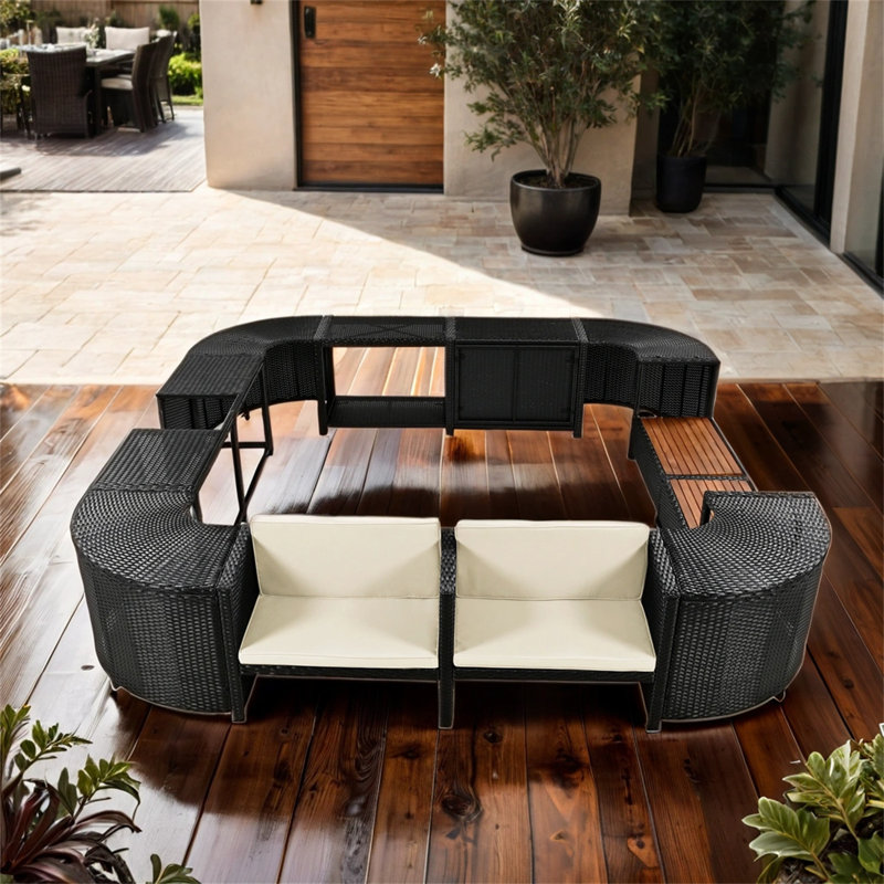 Couvercle de spa carré TONWIN, Beige