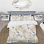 Ensemble de housse de couette Elegant Ivory Floral Pattern - Floral-591681231