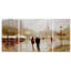 «Romantic Stroll», reproduction d'art graphique multi-pièces sur toile-275634947