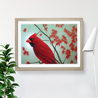 Cardinal Bird Vol.13 - Single Picture Frame Painting