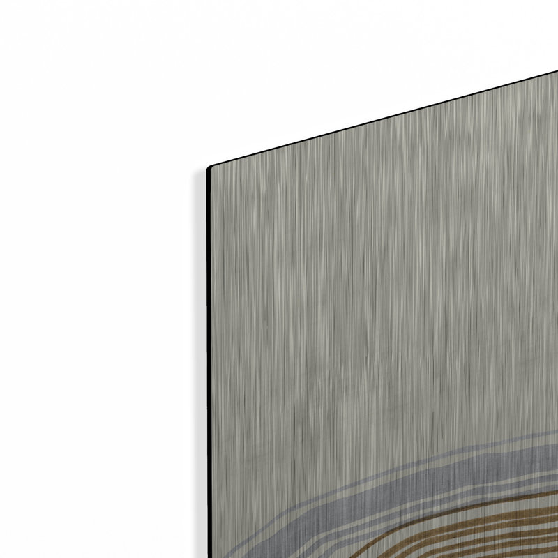  «Imparfect lignes 1» par Alicia Ludwig, art mural en métal, 24 po x 36 po, H 36 po x l 24 po