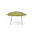     Pangea Home Hal 3 Legs End Table - Hal Accent Table – Modern Side Table for Living Room, Bedroom, or Lounge Spaces - Green Side Table-887324340
