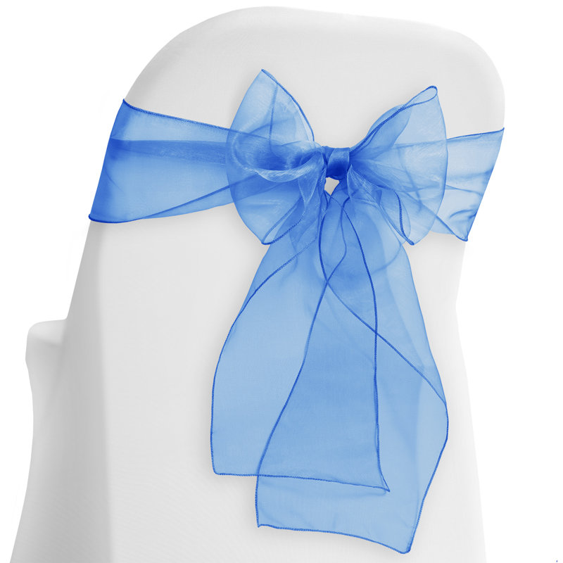 Ceintures de lit Organza, Bleu royal