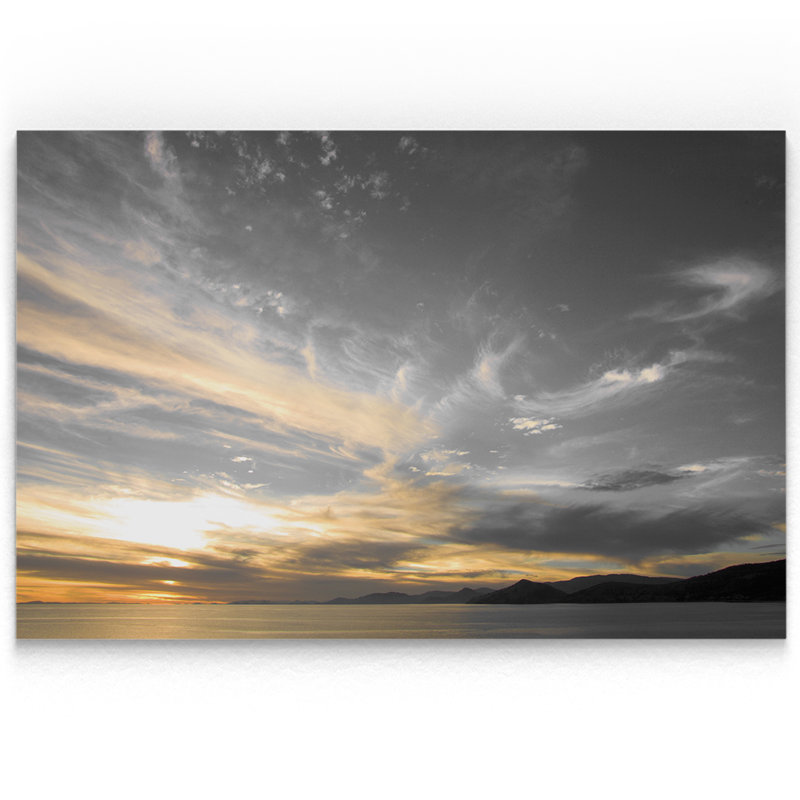 Ciel au-dessus - reproduction de photo sur toile, H 8 po x l 16 po