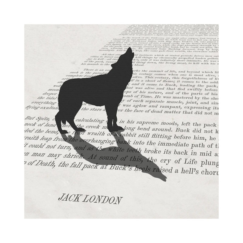 Call of the Wild 1 Piece Wall Art on Canvas, 30.48 cm H x 30.48 cm W, Wrapped Canvas