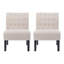 Chaise d'appoint [ensemble de 2 pièces]