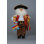 Christmas Fiesta Santa Figurine