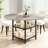 Manresa Round Dining Table for 4-6, Round Dining Table with Storage-1009892981