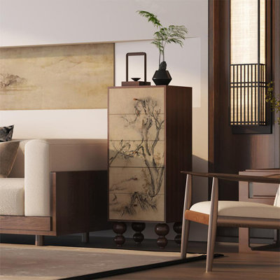 Armoire de rangement en bois grande capacité