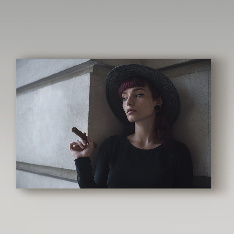 Reproduction de photo sur toile tendue Maselek, H 22 po x l 32 po x P 2 po