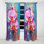 Burchinal - Orchid Curtain - Blackout Floral Curtain - 1 Panels