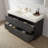 Beira 59.8'' Single Bathroom Vanity with Composite Top-70529933-70529932
