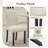 Set of 4 Modern Upholstered Dining Chairs - Parsons Style, Nailhead Trim, Sturdy Wood Legs, Padded Linen Cushion - Kitchen & Dining Accent, 4PCS Linen | Beige-475615688-475615690