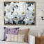 Minimalisme, jonquilles blanches I sur toile-1504603864-1504603860