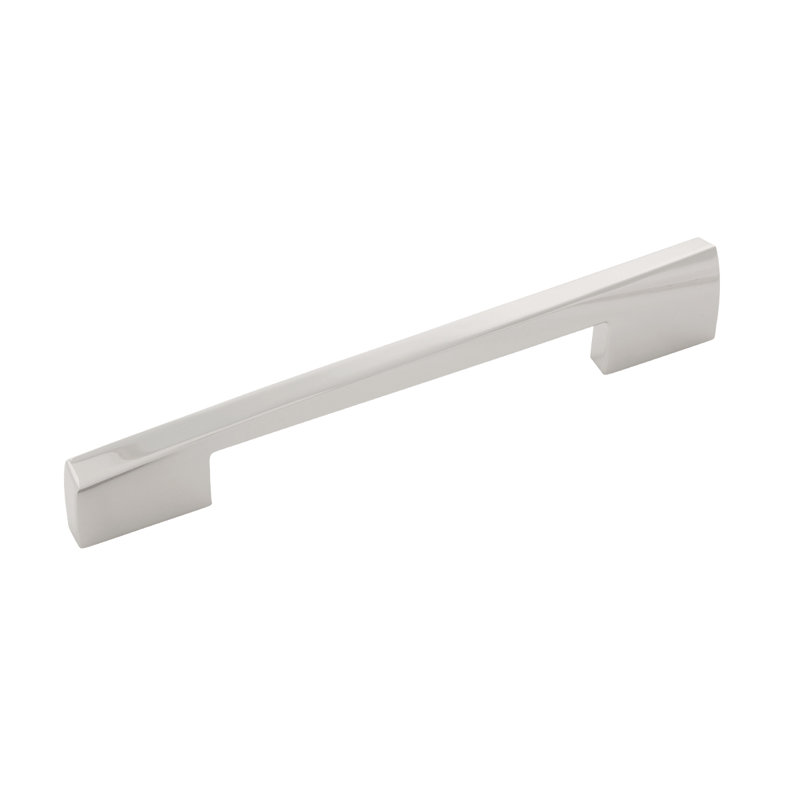 Poignée d'électroménager 6 5/16 po Flex to Center, Nickel poli, 6 5/16"
