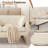  65" W Loveseat Sofa With 2 Armchair Accent Chair Tufted Upholstered Living Room Set-1492752752