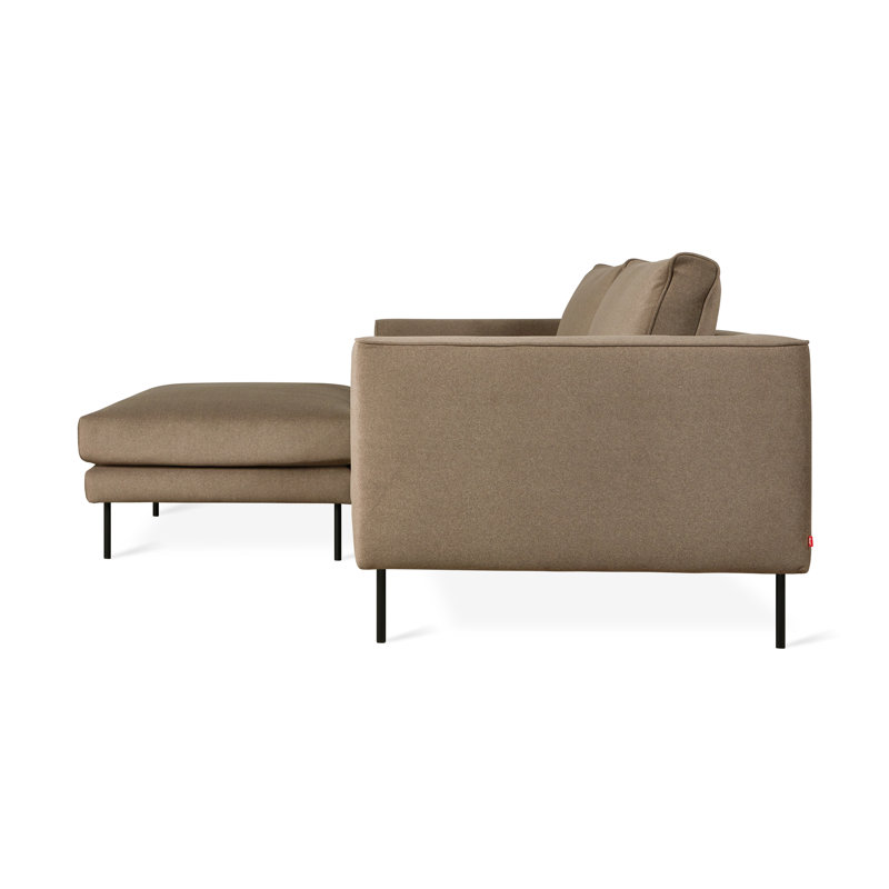 Renfrew Loft Bi-Sectional, Merino Mocha 100% Polyester
