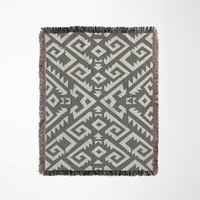 Chitto South Western Cotton Blend Blanket Throw