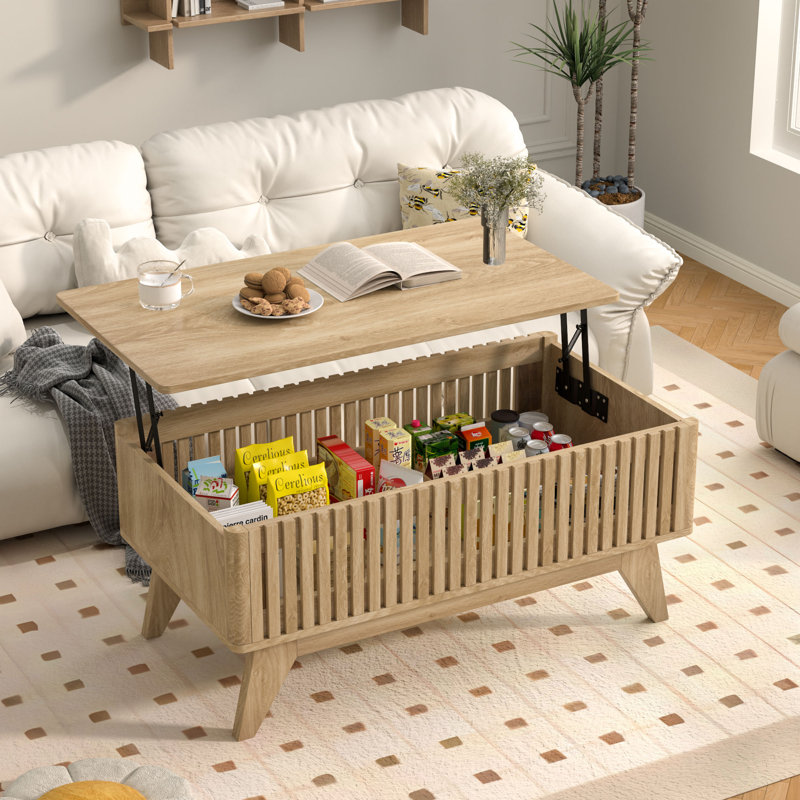 Table basse Lacye, Bois