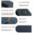 Upholstered Navy Corduroy Tufted Convertible Pull-Out  Multi-Functional Sleeper Sofa Bed - Adjustable Backrest With 2 Soft Pillows, USB Outlet and  Cup Holder-1296747518