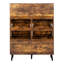 Wooden 6 Flip Drawers Shoe Cabinet-686337303