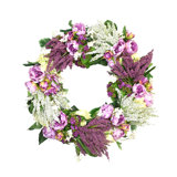 27" Peony, Heather And Hydrangea Wreath
