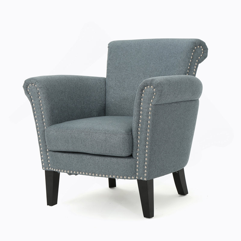 Fauteuil club, Bleu