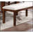 1pc Bench Only Natural  Finish Solid wood Contemporary Style Kitchen Dining Room Furniture Seating