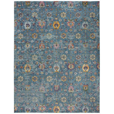 Athiya 100 Performance Floral Rug