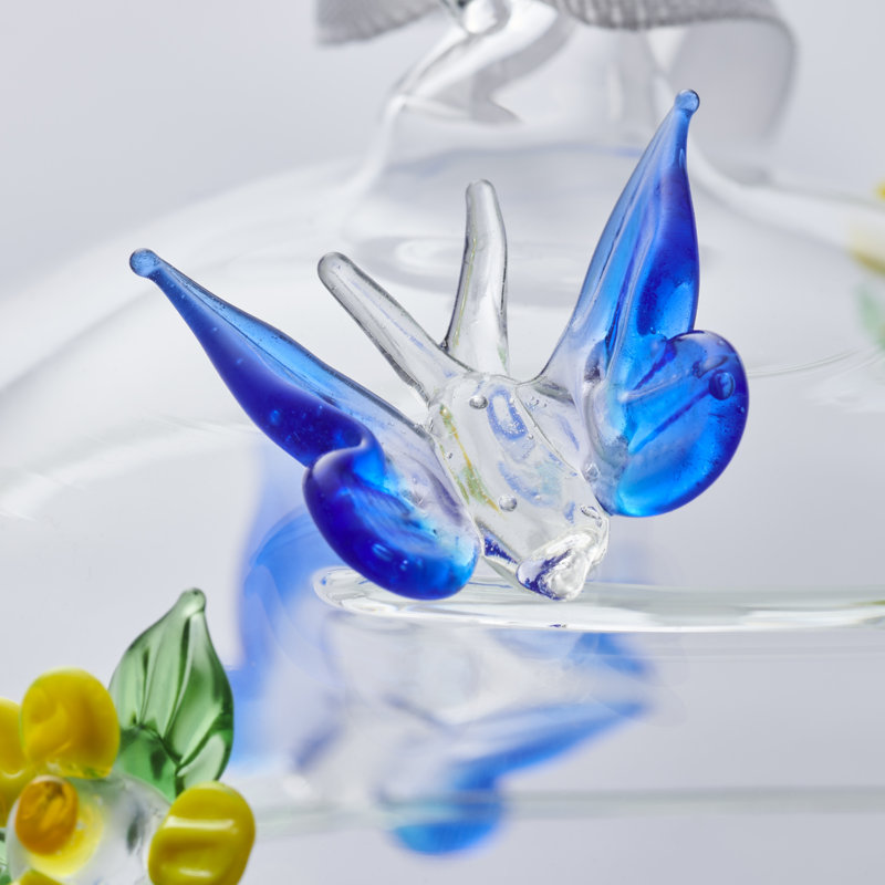 10cm Glass Globe - Wildlife Collection - Butterfly