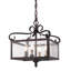 Plafonnier semi-encastré 4 lumières 13,5 po-35989385