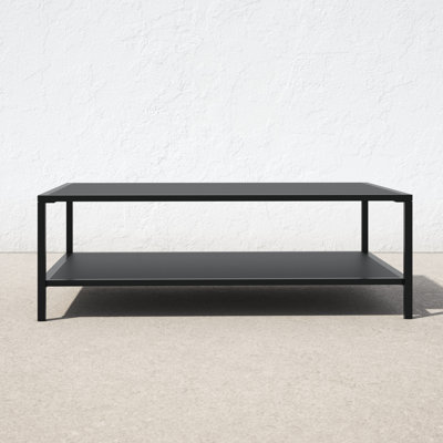 Brock 45'' Metal Outdoor Coffee Table