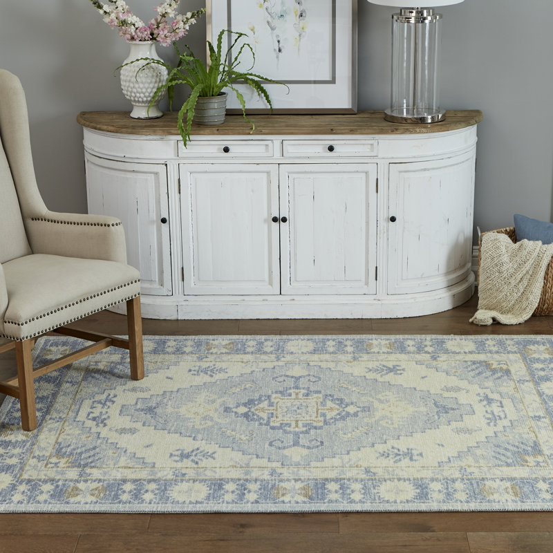 Denya Oriental Indoor Rug, Rectangle 6'6" X 9'