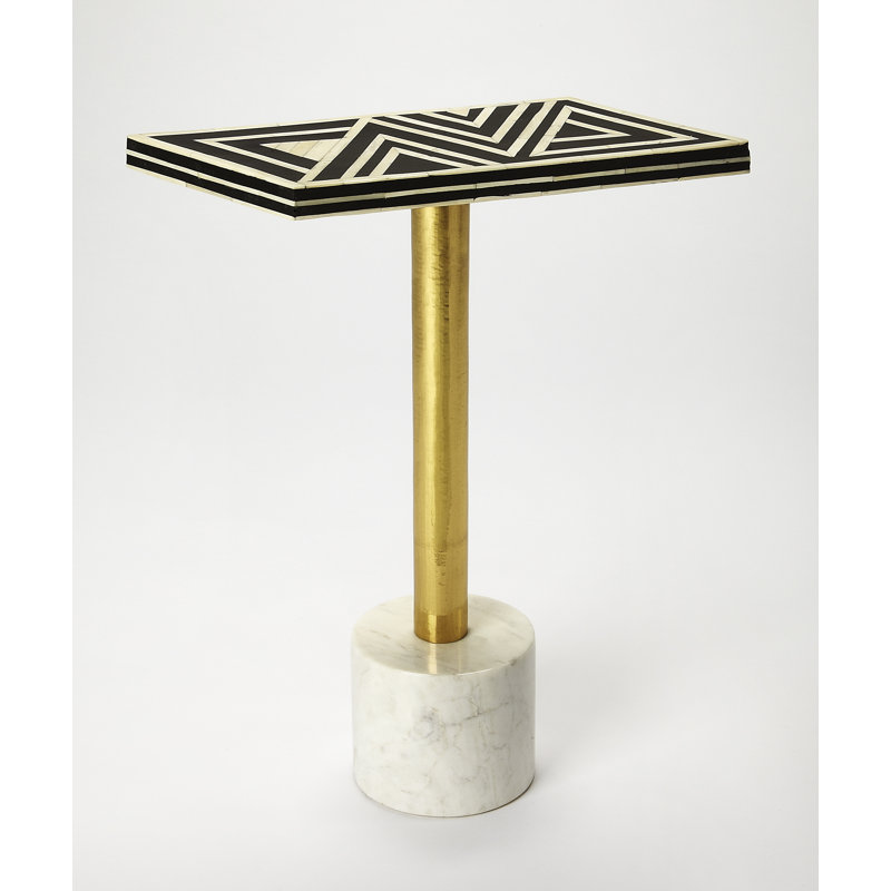 Draper Bone Inlay Side Table