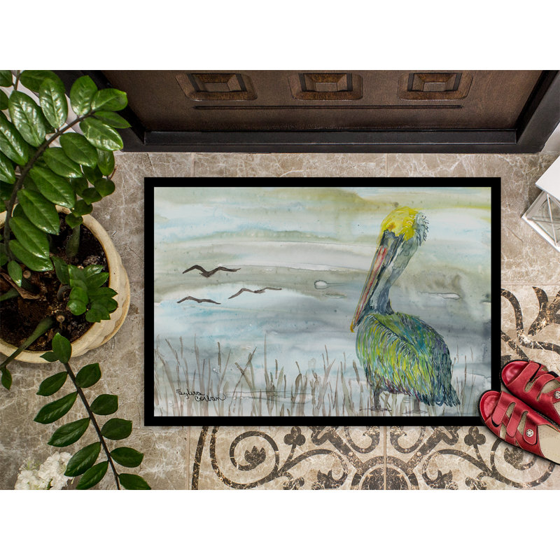 Annabella Non-Slip Outdoor Doormat, Rectangle 1'5" x 2'2"