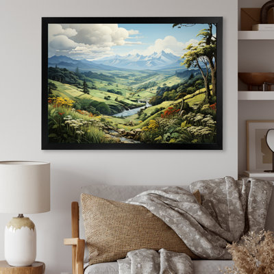 " Countryside Mountain Vista This "