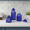 Ensemble de pots de cuisine en verre
