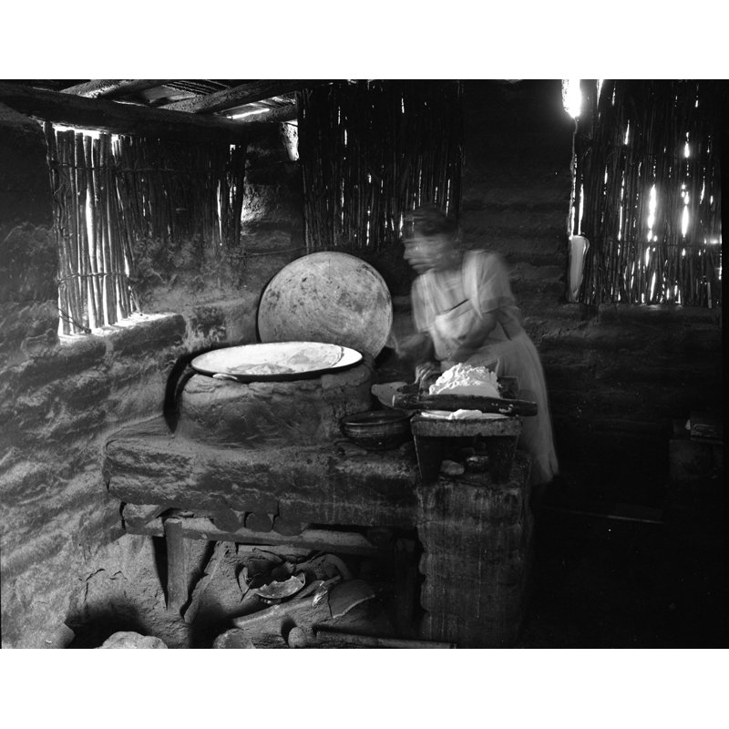 Tortilla Maker by Russell Mott, 16" H x 20" W x 0.01" D