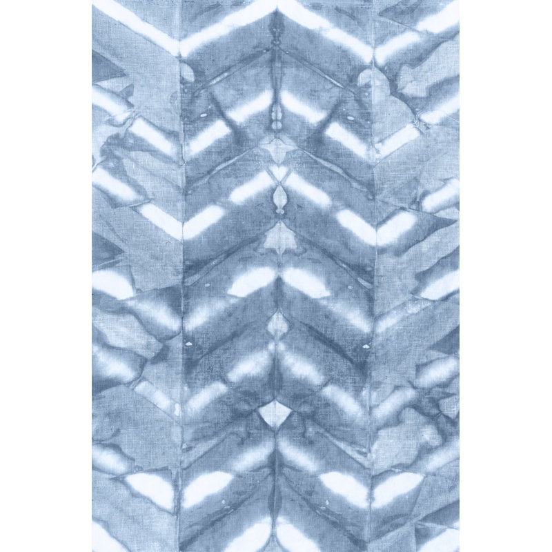 Tamryn Cyanotype Abstract III by Jason Johnson - Wrapped Canvas Print, 46 cm H x 30 cm W