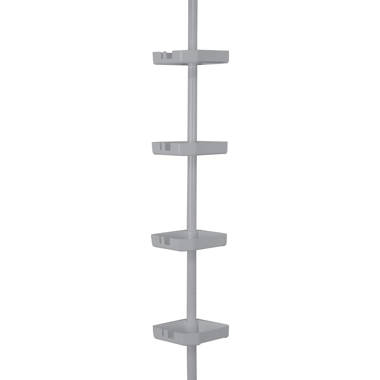 Dougald Free-Standing Stainless Steel Shower Caddy Rebrilliant