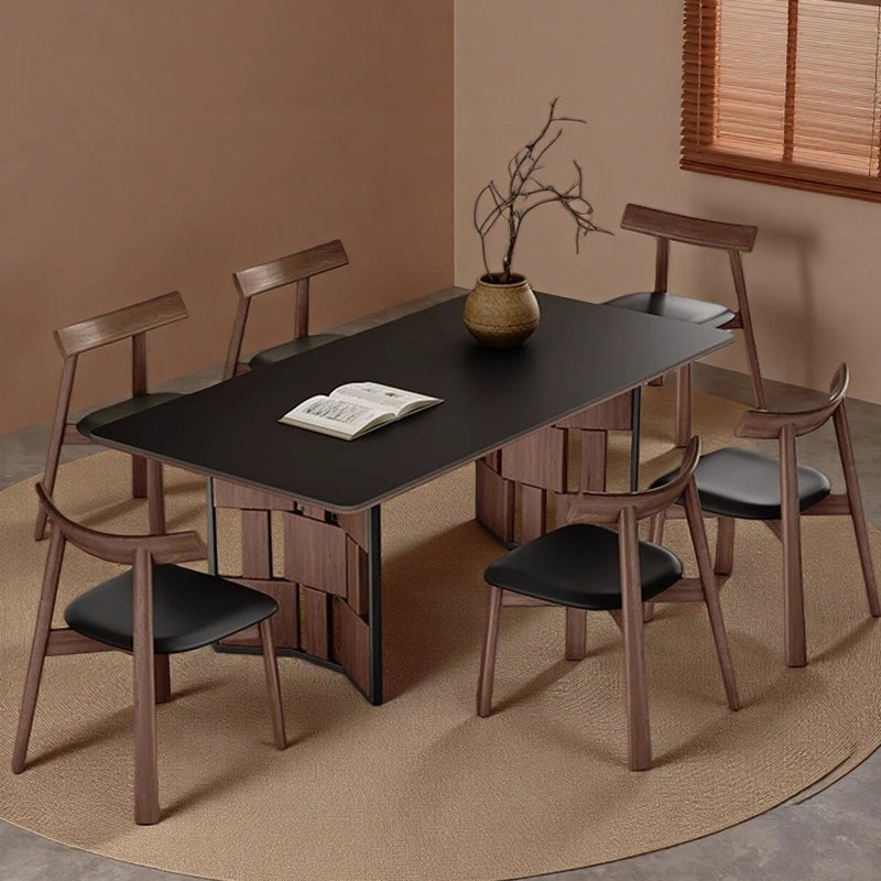 Stockport Modern rectangular dining table, 29.53”H x 70.87”L x 35.43”W