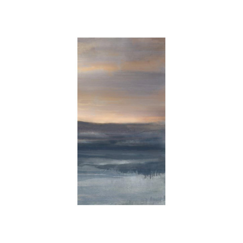 «Peaceful Scene III» par Elle Youngstrom - peinture sur toile tendue, Couche de verre