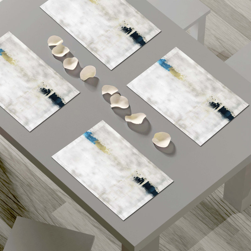 Napperon abstrait en polyester