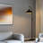 68.3'' Black Arched Floor Lamp 1-Light for Living Room